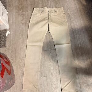 ❌SOLD❌Maison Martin Margiela Tan Slim Straight Jeans